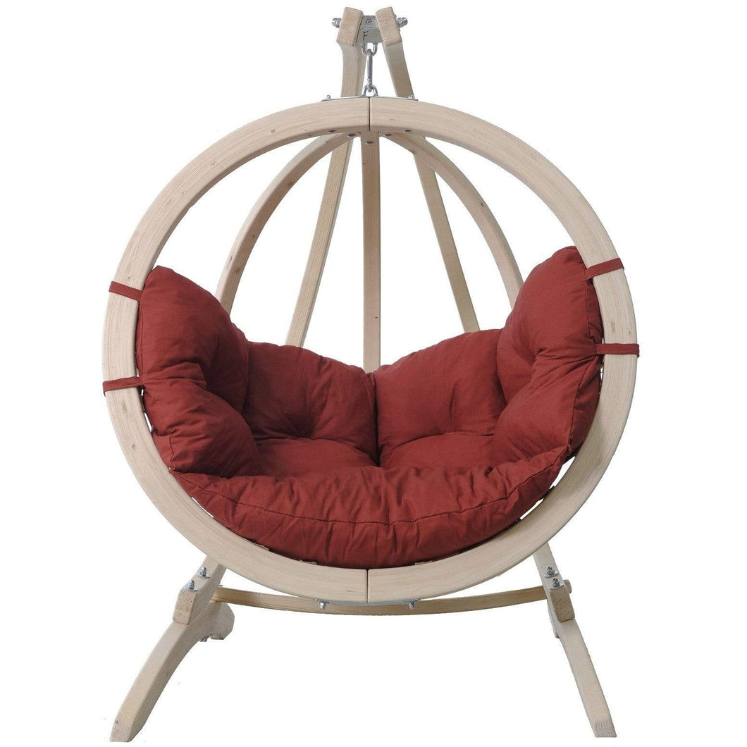 Kids Cozy Nest Globe Chair & Stand - Nested Porch Swings