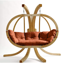 Load image into Gallery viewer, The Cozy Nest Royal Hanging Chair with Stand - Nested Porch Swings