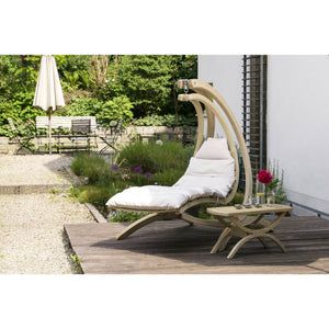 The Heavenly Swing Lounger with Stand - Nested Porch Swings