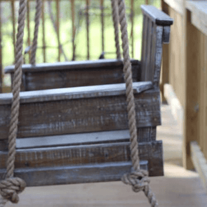 The McHenry Chair Swing - Nested Porch Swings