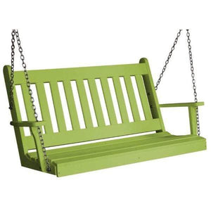 The Nazareth English Poly Porch Swing - Nested Porch Swings