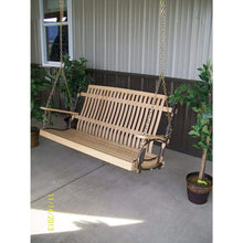 Load image into Gallery viewer, The Jericho Hickory Porch Swing - Nested Porch Swings