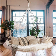 Load image into Gallery viewer, Hanging Bed Classic Large TiiPii Bed Hanging Daybed in Natural White