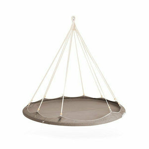 Hanging Bed Classic Large TiiPii Bed Hanging Daybed in Taupe