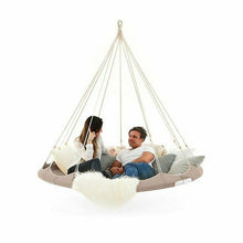 Load image into Gallery viewer, Hanging Bed Classic Large TiiPii Bed Hanging Daybed in Taupe