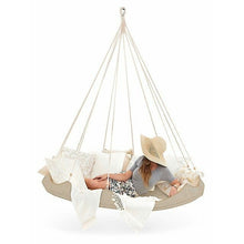 Load image into Gallery viewer, Hanging Bed Large Deluxe Outdoor TiiPii Bed Hanging Daybed in Sand