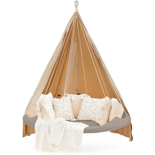Load image into Gallery viewer, Hanging Bed Large Deluxe Outdoor TiiPii Bed Hanging Daybed in Space