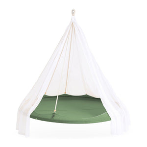 Hanging Bed Olive Classic Large TiiPii Bed Hanging Daybed in Olive