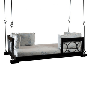Lowcountry Tete-A-Tete Hanging Daybed - Nested Porch Swings