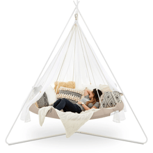 Load image into Gallery viewer, Porch Swing Accessories TiiPii Bed Classic White Stand