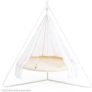 Porch Swing Accessories TiiPii Bed Classic White Stand