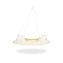 Load image into Gallery viewer, Porch Swings Hangout Pod Round Hammock Swing in Cream