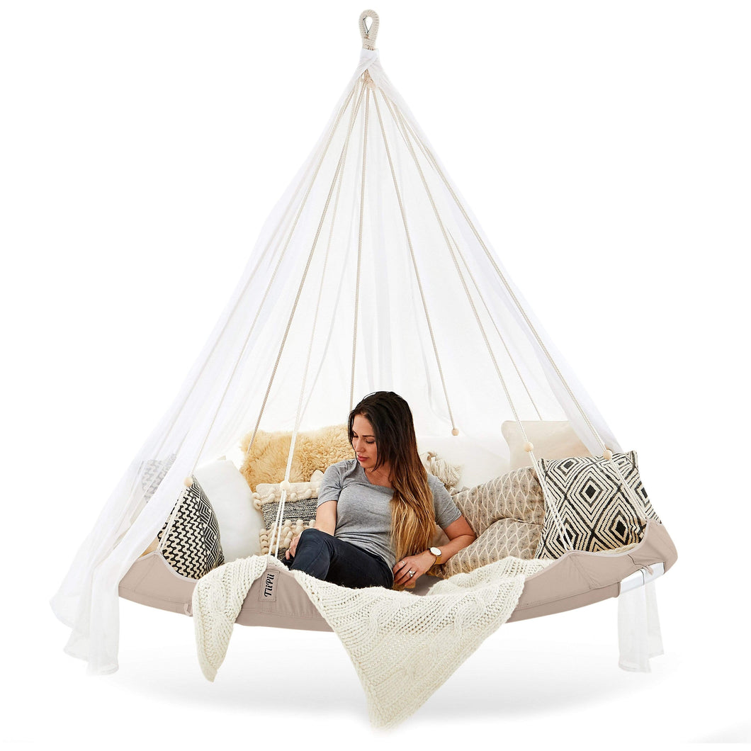 TiiPii Bed Classic with Deluxe Stand - Nested Porch Swings