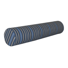 Load image into Gallery viewer, Swing Cushions Blue Stripe Outdoor Bolster Pillow Cushion 7&quot; x 52&quot;